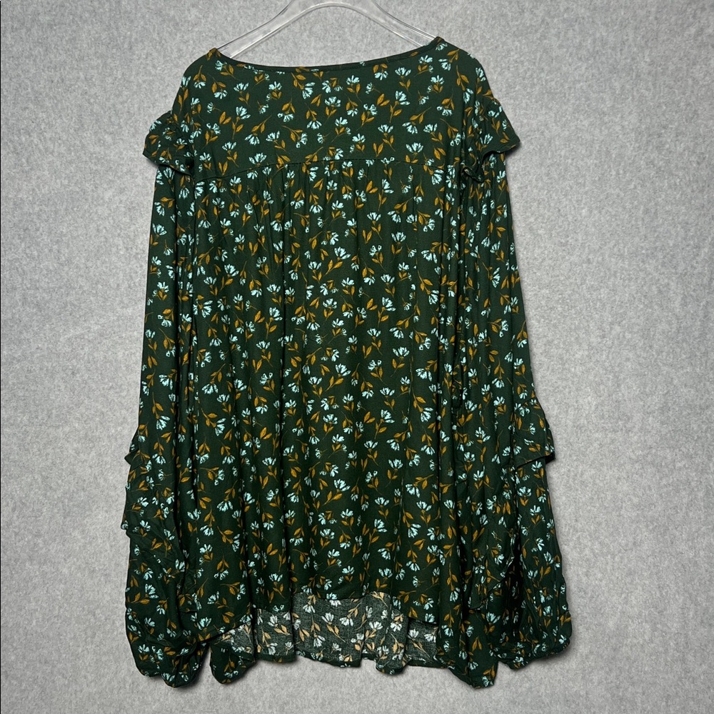 Sonoma Womens Goods For Life Long Sleeve Ruffle Peasant Top NWT 5X - Picture 6 of 6